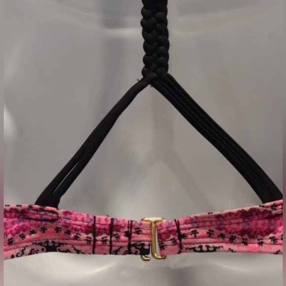 Neon Pink Swim Suit Bikini Set - Picture 11 of 12